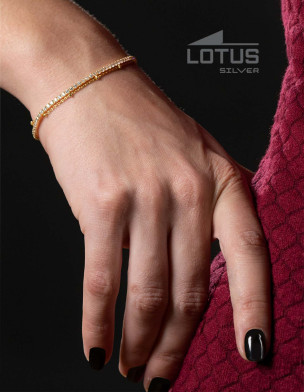 LOTUS SILVER WOMEN'S SILVER BRACELET